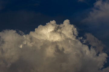 beautiful big clouds in the sky
