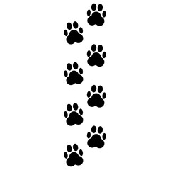 Pet Paw Footprint Icon, Simple Icon Vector Design, best used for presentation, application, web and banner