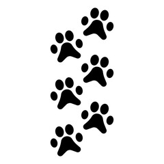 Pet Paw Footprint Icon, Simple Icon Vector Design, best used for presentation, application, web and banner