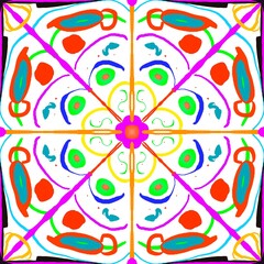 abstract color background with shape and spray