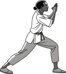 vector illustration of a baseball player