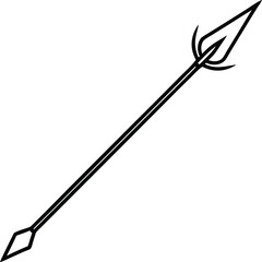 vector illustration of a brush