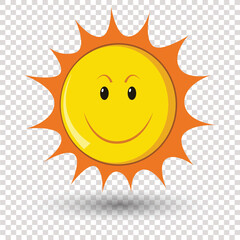Happy Sun Clip Art