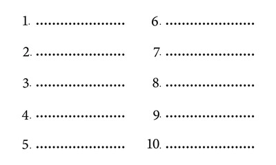 Step by step instructions for the following design element, isolated on transparent background .Vector illustration in eps 10.