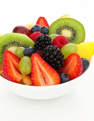 Colorful fruit salad in a bowl (1)