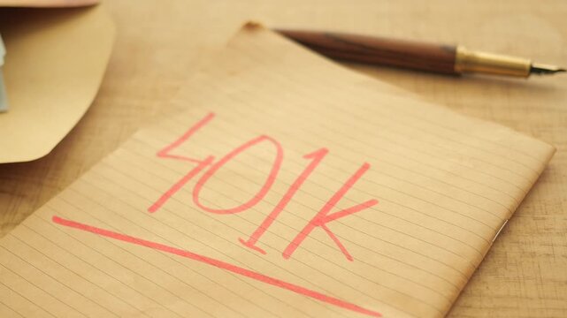Retirement savings and 401k plans explained