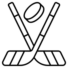 Hockey Line Icon