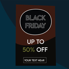 Black friday sale announcement