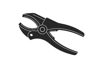 grabber icon silhouette vector illustration