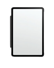 A sleek, modern tablet with a blank screen for design mockups.