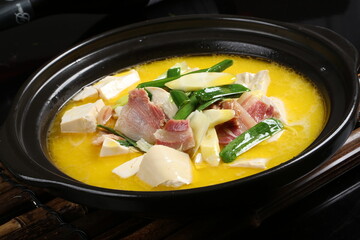 Chinese cuisine, Cantonese cuisine, salted meat and tofu