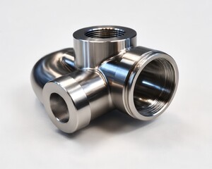 Metal plumbing fitting