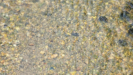 透き通った綺麗な川／맑고 깨끗한 강／A beautiful, clear river