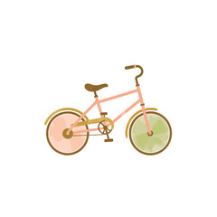 Fototapeta premium Playful tricycle in soft pastel colors, whimsical childhood joy