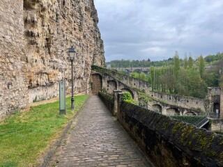 old town in Luxembourg (world heritage)