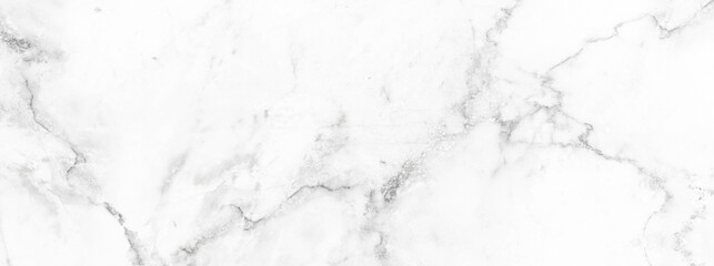 Marble granite white panorama background wall surface black pattern graphic abstract light elegant...