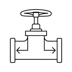 Detailed illustration of a backflow preventer valve mechanism with intricate internal components and a robust housing