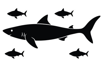 Obraz premium illustrate a flat style vector infographic of sha (1).eps