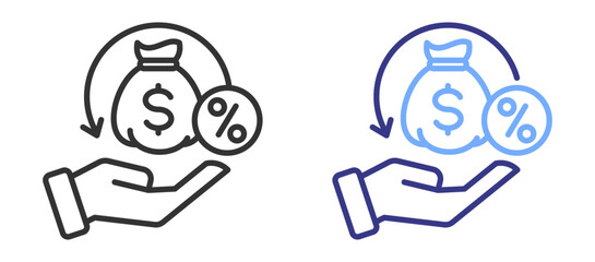 Loan Repayment icon color