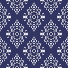 pattern batik flower damask ethnic boho ikat texture tribal geometric background