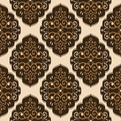 pattern batik flower damask ethnic boho ikat texture tribal geometric background