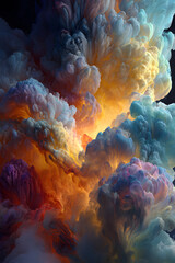 Ethereal Journey: Vivid Astral Projection Art Invoking Transcendence and Spiritual Exploration