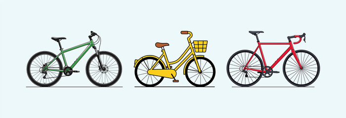 Bicycle and bike