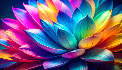 Macro View Of Flower Petals In Color Trend Hues Color Trend Stock Illustration