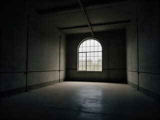 Industrial and Concrete Room
