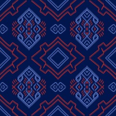 pattern batik flower damask ethnic boho ikat texture tribal geometric background