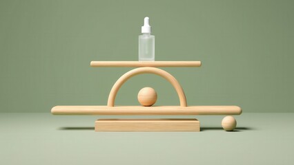 Balance and Beauty Serum A Conceptual Still Life