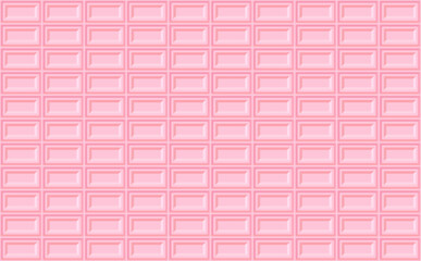 ストロベリー板チョコの背景イラスト素材