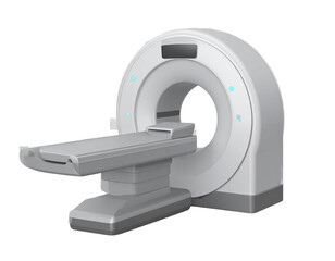 Medical Scanner Isolated On Transparent Background Diagnostic And Healthcare Equipment
