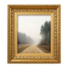 Rectangle gold frame for web presentation thumbnail png elegant border png sophisticated design png golden rectangle png digital frame png web presentation enhancement png transparent background image