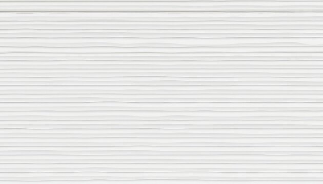 Subtle undulations create a calming pattern across a clean, white surface, providing a sense of depth and texture in a modern aesthetic