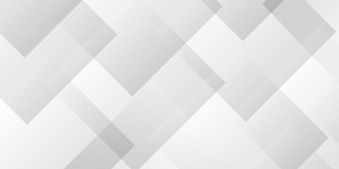 Overlap random cube vector element modern overlay diamond triangle paper white and gray technology pattern web corporate brochure layer space texture background.	