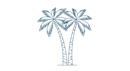 Obraz premium Discover serene tropical escapes vibrant beach destinations with lush green palm trees awe inspiring natural beauty