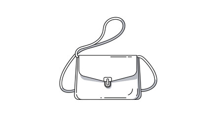 Obraz premium Chic and versatile crossbody purse with an adjustable strap and secure clasp perfect for everyday use and special occasions