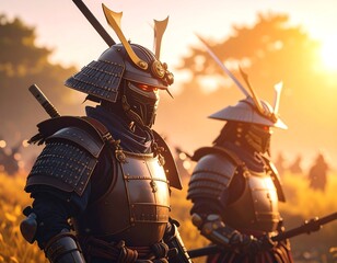 Samurai Warriors Golden Light 