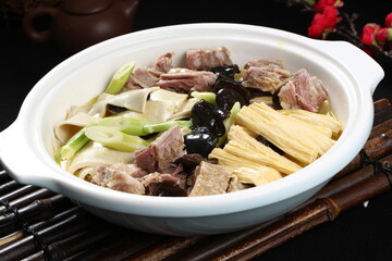 Chinese cuisine, Cantonese cuisine, salted goose and old tofu