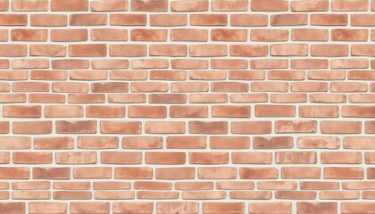 Rustic and Timeless Brickwork A Warm-Toned Wall Featuring Rows of Rectangular Bricks Set in a Textured Beige Mortar