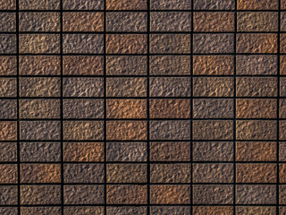 レンガの雰囲気のブロックのテクスチャー