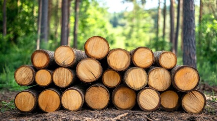 Sustainable forestry maintains ecosystem services and timber resources.