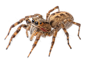 Fototapeta premium spider on a isolated transparent background 