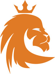 lion head vector