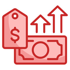 Economic Inflation Icon