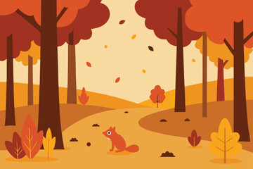 autumn-forest-hike-with-falling-leaves-and-squirre (1).eps