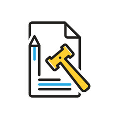 Multi color icon for principle