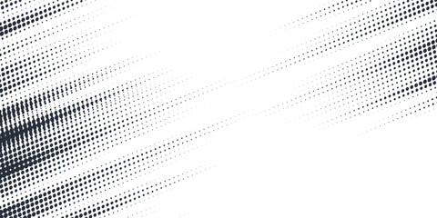 Halftone dots white end blue color pattern gradient grunge texture background. Dot pop art comic sport style vector illustration. modern background