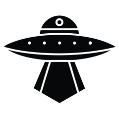 spaceship vector icon